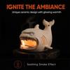 Scalding-Proof Shark Incense Holder Cartoon Shark Decor Creative Incense Box  Living Room