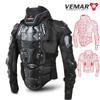 VEMAR Motorcycle Body Armor Jacket Men Motocross Chest Back Shoulder Elbow Protector Optional Removable Neck Guard