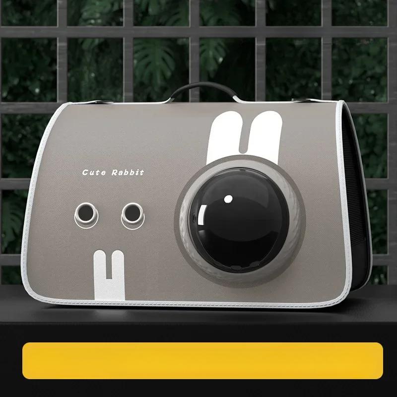 Zwierzę Przenośna Kapsuła Kosmiczna Na Wynos Torba dla Kota Ręczna Składana Torba na Ramię Plecak na Wycieczki Kreskówkowa Torba dla Kota Psa