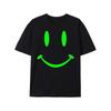 European Sizes Payeah Mens T Shirt Retro Happy Hardcore Smile Raver Glow In The Dark Print