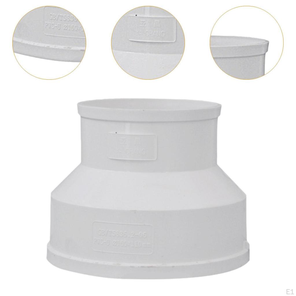 Air Duct Adapter Reducer Pipe Connector Airflows Tube Increaser Adapter,for Kitchens