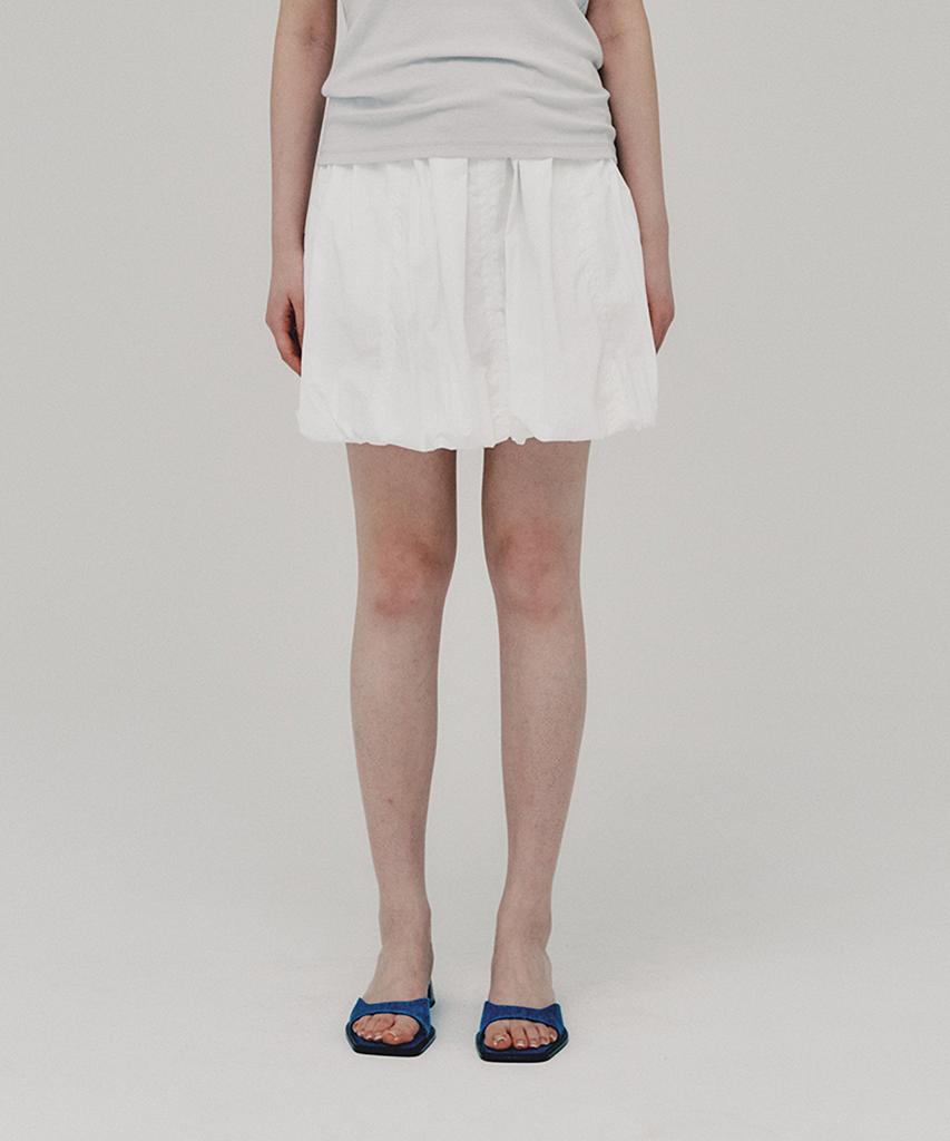 Awi Balloon Skirt_White