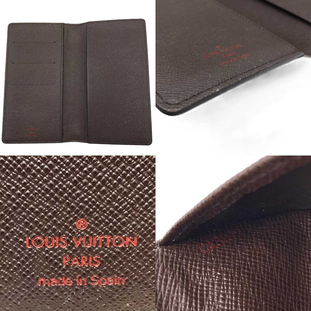 Used LOUIS VUITTONPurse Damier Canvas Unisex