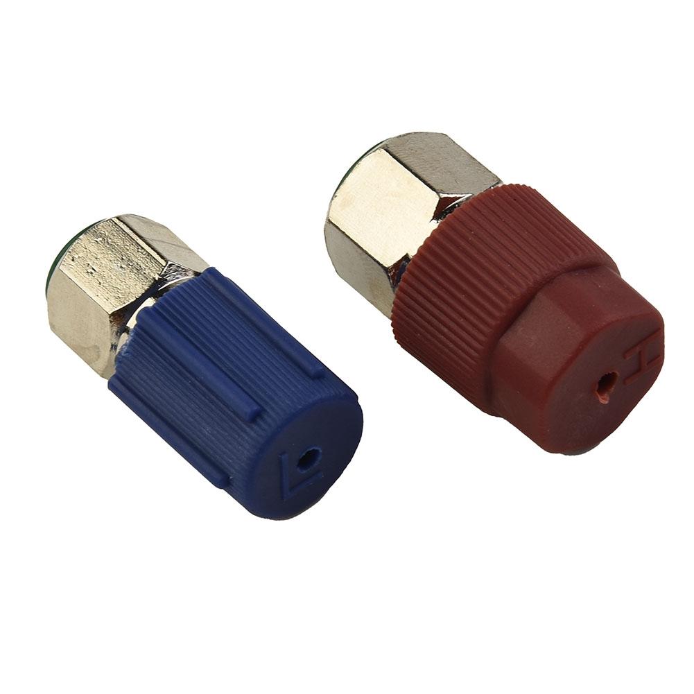 A/C Charging Port Adapter Air Condition Fitting Port