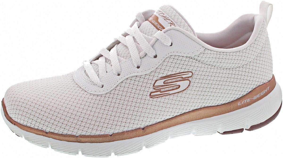 

Кроссовки Skechers Flex Appeal 3.0 - First Insight белый/розовое золото 41