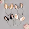 Animal Ears Headbands Animal Tail Bunnies Costumes Bunnies Ears Headband Faux Furs Tail Halloween Cosplay Party Costume