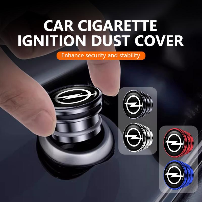 Alloy Socket Dust Cover Lighter Plug Car Cigarette Lighter Cap For Opel Corsa Astra H G J Insignia Vectra Zafira Meriva