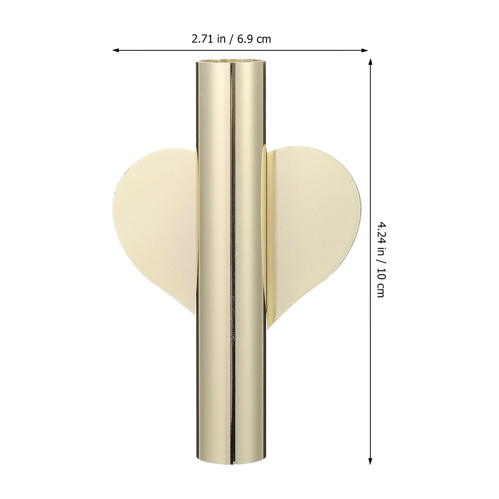 

2Pcs Wall Hanging Flower Holder Metal Vase for Dried Flowers Home Wall Decor Plant Display Indoor Outdoor Ornament