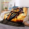 Motocross Modern Retro Motorcycle Soft Blankets,Keep Warm Throw Blanket Comfortable Blanket for Picnic Beds Sofa Home Bedroom