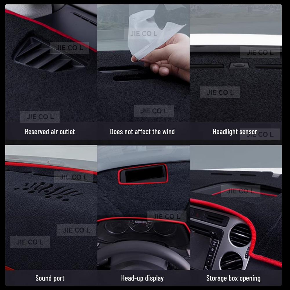 For CHERY TIGGO 4 PRO 2024 2025 RHD Car Dashmat Anti-UV Dashboard Cover Dash Mat Sunshade Carpet Protective Accessories