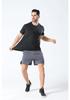 Men's Quick-Dry Round Neck Short-Sleeve Sports T-shirt - Running & Fitness Outdoor Casual Top