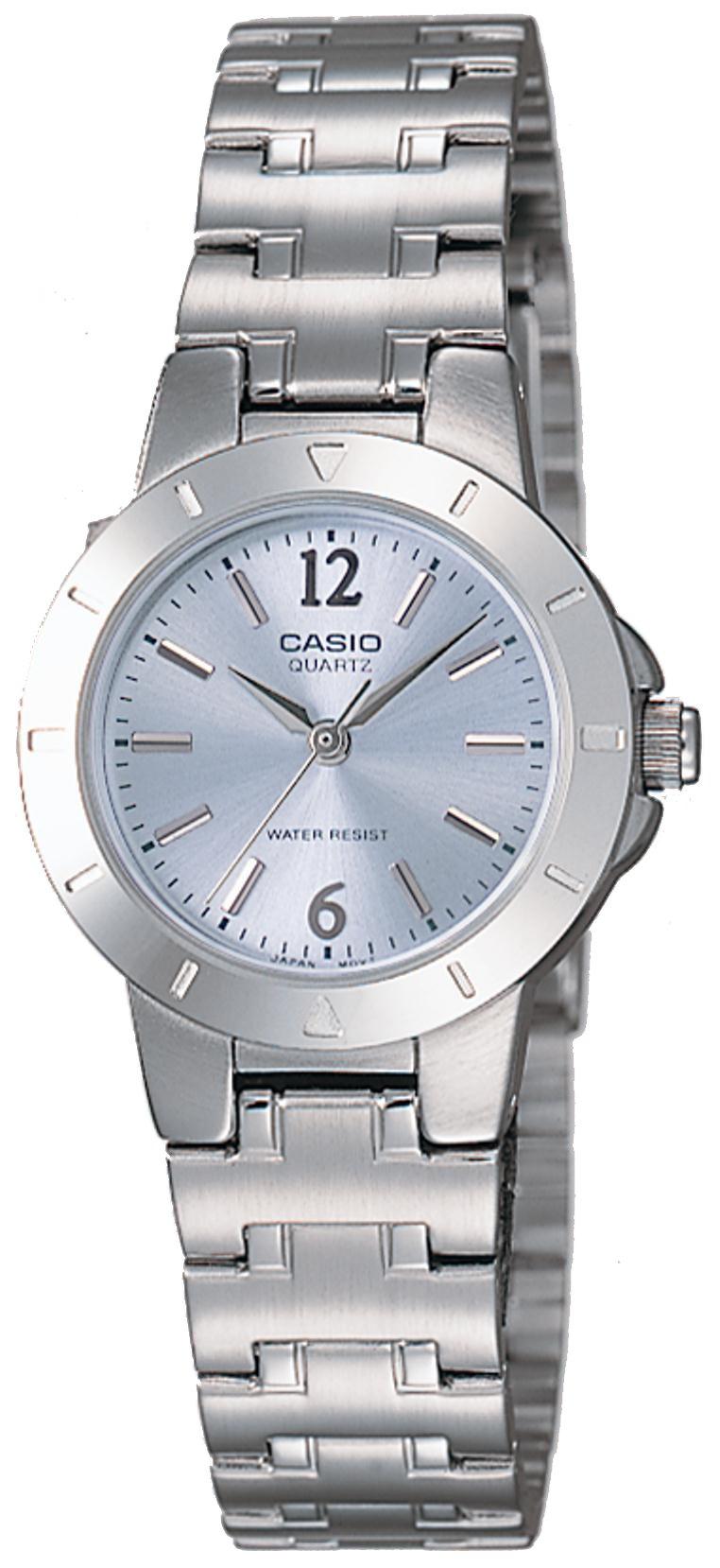 Стандартные синие часы Casio (STANDARD) Женские LTP-1177A-2AJF