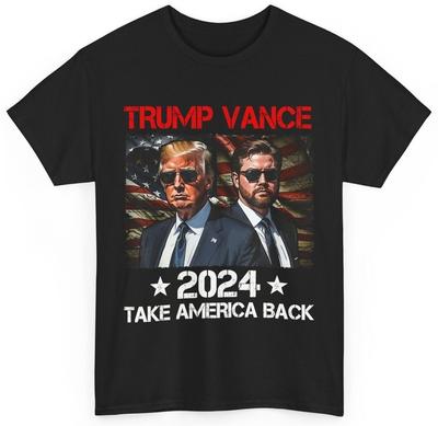 Trump Vance 2024 Donald Trump J.D. Vance Vraťte Ameriku T-shirt