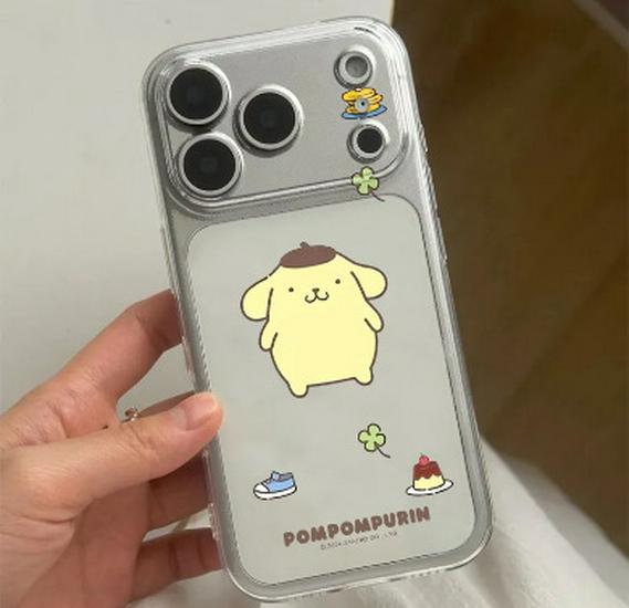 

Pompompurin Space Shell Hat for Apple 17 Pro Max/16 - Transparent, Drop-Proof 14/13 Pro Cases Apple 16E