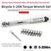 Adjustable Torque Range Tool Torque Wrench Ratchet Torque Wrench AS SHOWN 5-25N Torque Wrench Adjustable 5-25 Nm Range