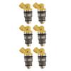 6 szt. Wtryskiwacz paliwa 1001-87091 Pasuje do Denso 650CC Pasuje do Toyota Supra JZA80 2JZGTE 2JZ