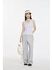 Spring 2026 Women's Tencel Lyocell Ribbed Spaghetti Strap U-Neck Vest Top