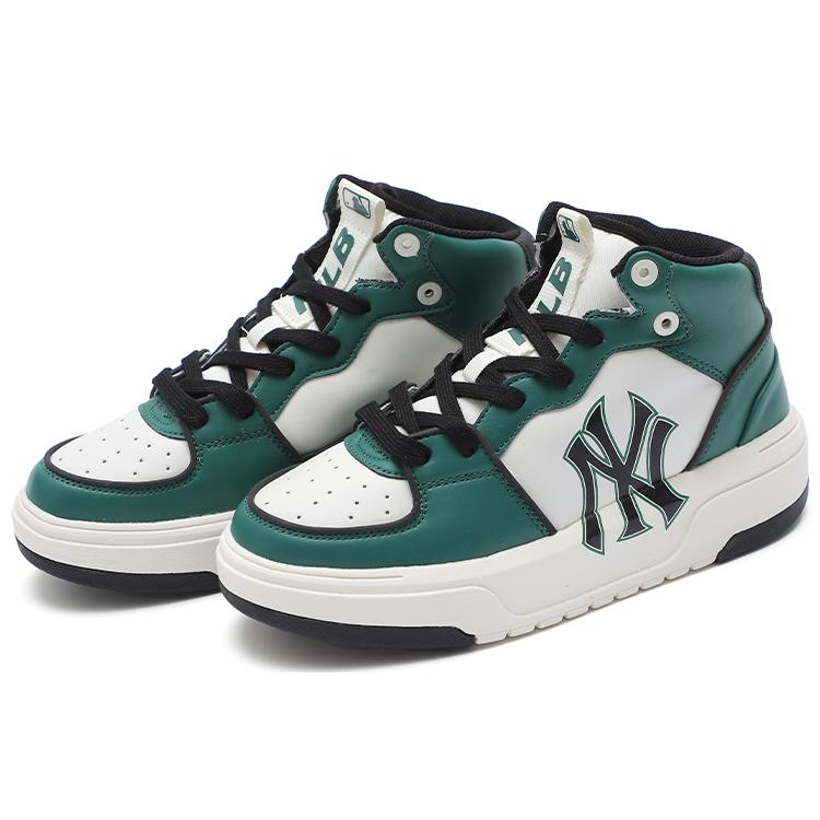 MLB Chunky Liner High Top Skateboard Shoes Unisex Green (Unisex) Skateboard Shoes 3ASXCB12N 50GND