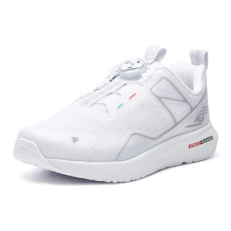 Fila Heritage Fabric Sports Comfortable Breathable Low-Top Lifestyle Shoes Women Sneaker White A12W022207FWT