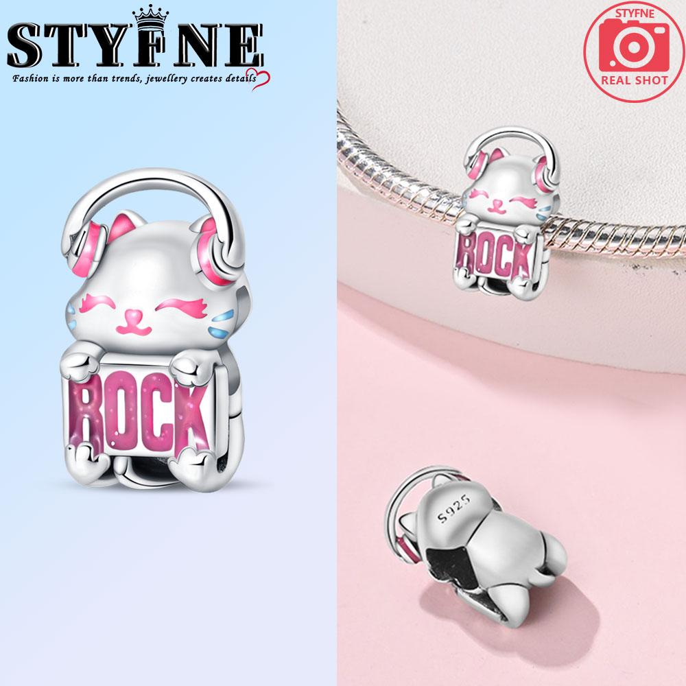 Romantic Music Charms Beads Copper Piano Violin Red Guitar Punk Saxophone Pendants Fit Bracelet Diy Jewelry