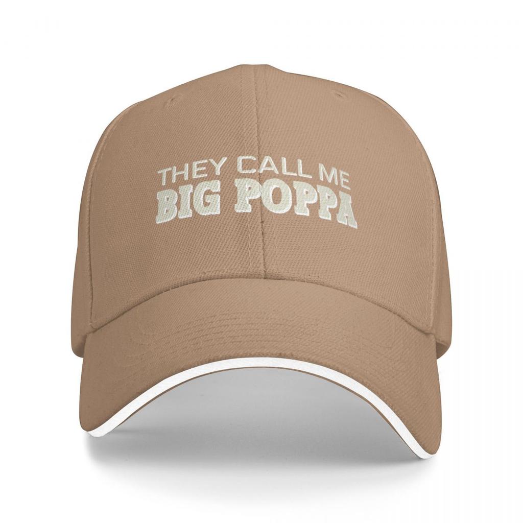 They Call Me BIG POPPA Baseball Cap Luxury Brand Hat Beach Outing Military Tactical Woman Mens