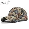 Cute Bear Baseball Cap New Spring Sunhat Dog Print Men Women Unisex-Teens Cotton Snapback Caps Fashion Hip Hop Vintage Hat