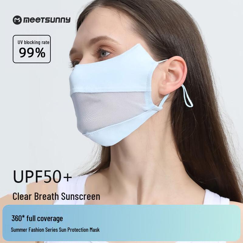 MEET SUNNY Summer UV Protection Sun Mask