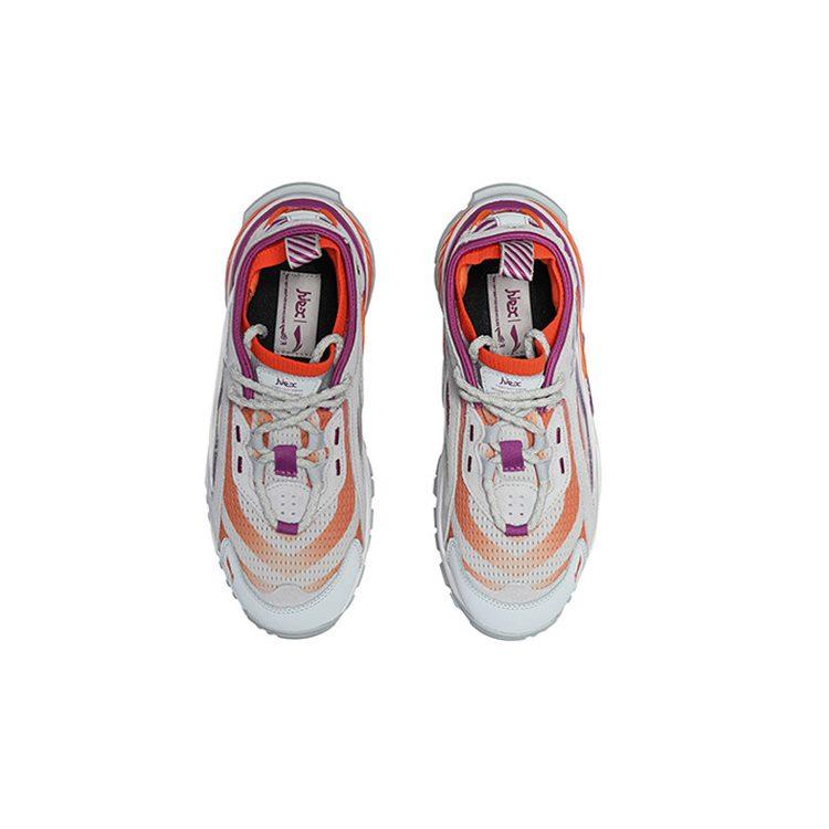 Li Ning Aurora Skywalk BAD FIVE XGIRL Low Top Sports Casual Shoes Women's Microcrystalline Gray AGLP146-1