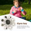 Hand Spinner Running Small Figure Fingertip Gyro Visual Illusion Decompression Toy Children'S Creative Dynamic Rotation
