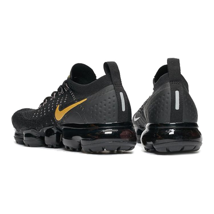 Nike Air VaporMax 2 Schwarz Metallic Gold Damen 942843-012
