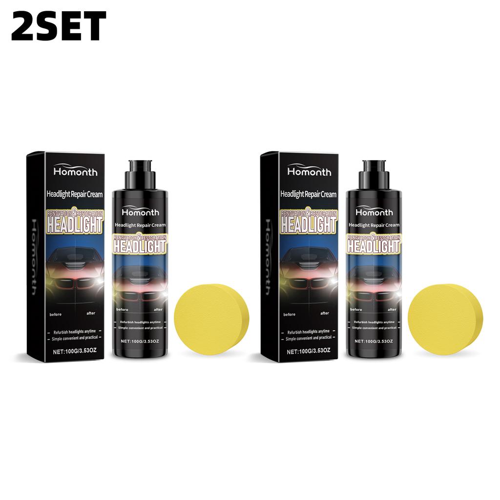 Car Headlight Restoration Polishing Kits Anti Oxidation Brightening Scratch Repair for Car Light Maintenance for Car Care