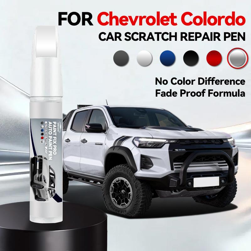 

Hot Car Dedicated For 1996-2026 Chevrolet Colordo Paint Repair Pen Touch Up Scratch Remover DIY Auto Accessories Black White срібний