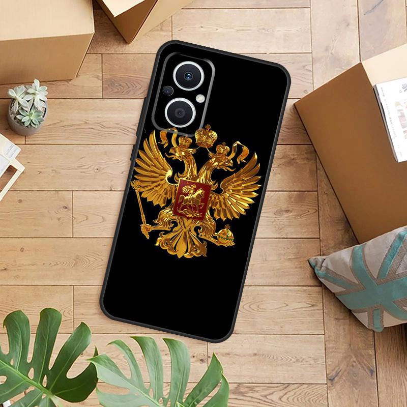 Russia Russian Coat Of Arms Case For OPPO Reno 13F 14F 12F 10 11 12 13 14 Pro 8T 7 8 Lite OPPO Find X9 X6 X5 X8 Pro Cover