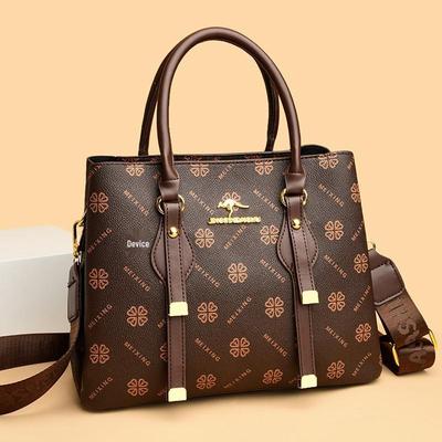 2024 Autumn Trendy Versatile Large-Capacity Women's Crossbody Shoulder Tote Bag