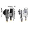 Automatic Water Stop Faucet Water Stop Valve Dual Control Toilet Triangle Valve  Laundry Room