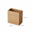 Wall-Mounted Remote Control Holder Bamboo Wood Phone Storage Holder Storage Organizer  Home Use