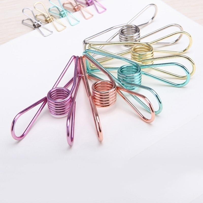 5 Pcs Multipurpose Windproof Clothespin Stainless Steel Marine Grade Durable Pegs Metal Hanging Clips for Clothes Towels Socks