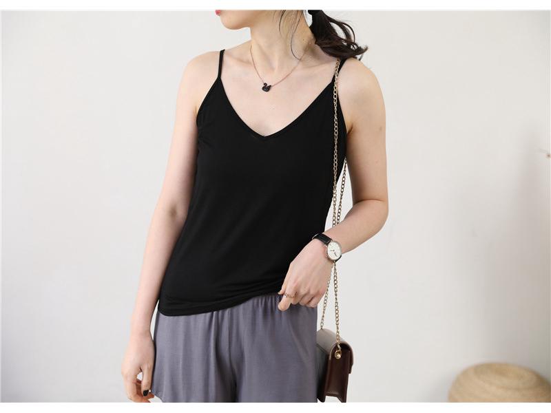 Women's Modal V-Neck Sleeveless Slimming Camisole