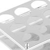Porte-verres Présentoir Résistant à la Rouille Multi-trous Organisateur de Tasses 6/12 Trous pour Table de Cuisine