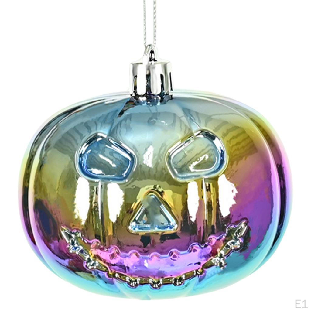3 Pieces Halloween Hanging Pumpkin Decorations Ball Ornaments,Baubles Scary Spooky Party