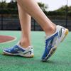 Adolescentes e adultos de alta qualidade absorção de choque antiderrapante resistente ao desgaste moda casual esportes badminton sapatos tênis de mesa