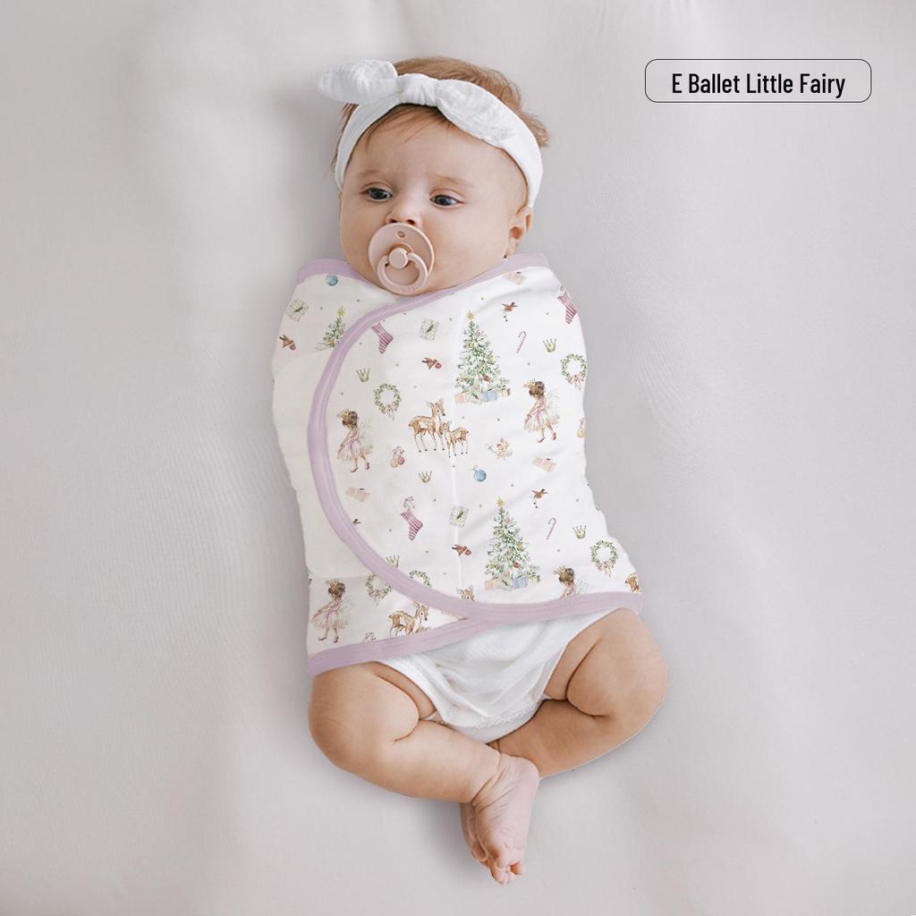 Pure Cotton Class A Baby Swaddle - Anti-Startle All-Season Wrap for Newborns