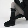 Winter Knitted Leg Warmers Women Warm Knitted Foot Cover Knee Socks Girls Long Socks Stockings Leg Warmers Autumn Sock Korean