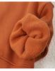 Clearance: Kids' Round Neck Cotton Fleece Hoodie - Casual Versatile Pullover Top