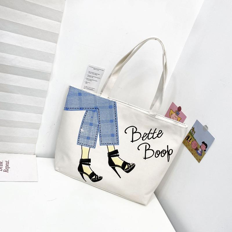 Shoulder Bag Women's Canvas Bag Large Capacity Work Commuter Women's Bag Portable Tote Bag Nanfeng Bag