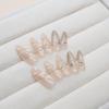 Cat's eye wearing nail piece Removable flower nail piece Autumn nail piece Advanced sense with drill Long nail patch