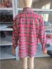 2024 Trendy European & American Cotton Plaid Shirt: Versatile, Loose-Fit, Long-Sleeve Women's Fashion for a Stylish Commute