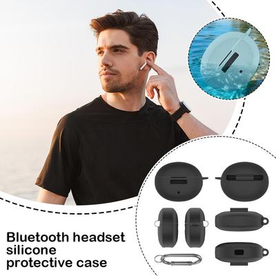 For Baseus Bowie MC1 Bluetooth Headset Silicone Protective Case For Small Cloud Bone-conduction Bluetooth Headphone