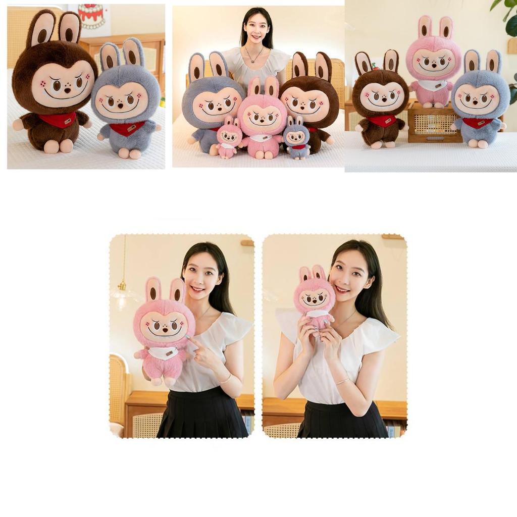 Adorable Plush Toy Doll For Girls Soft Cushion Ideal Birthday Gift For Children