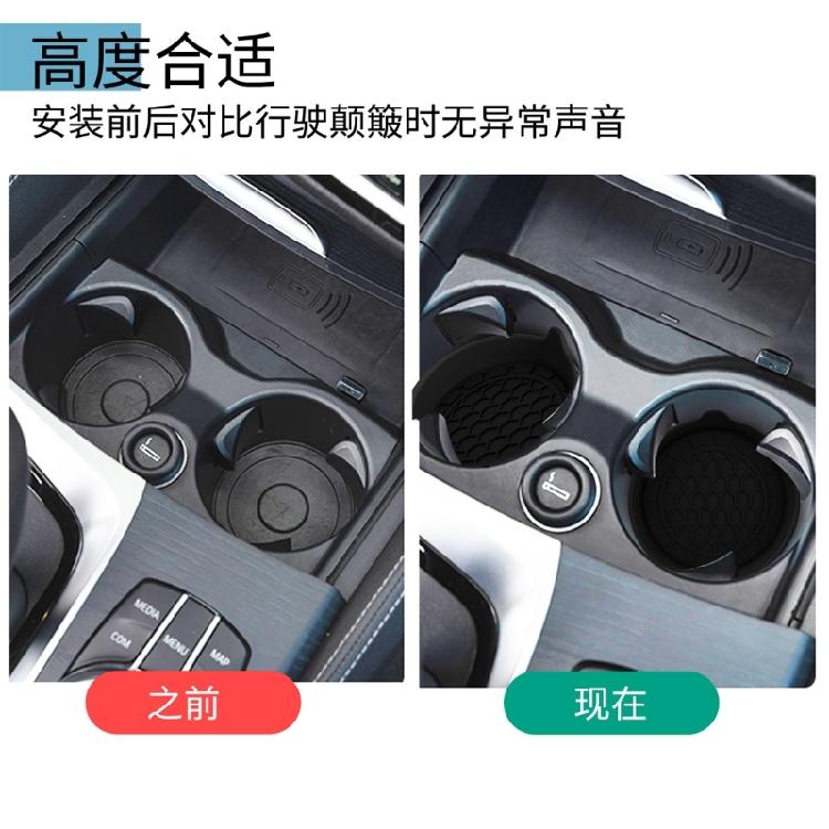 Strong Silicone Car Cup Coasters Not Shaking Mats Secure Drink Placement Easy to clean for Cars SUVs Office Desks
